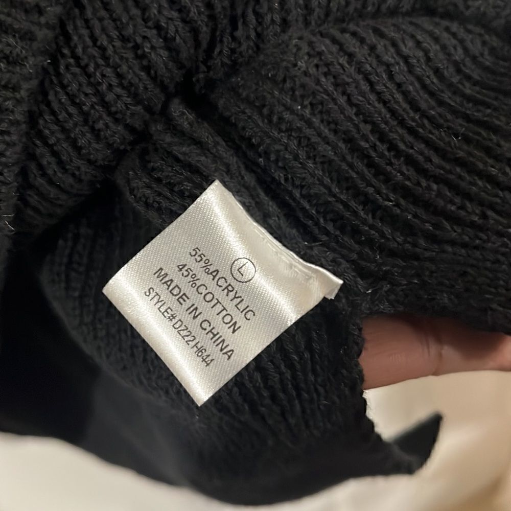 Cropped Knit Collared Sweater - image 4